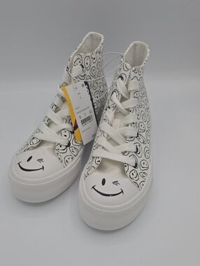 Joe Boxer Girls High Top Sneakers Size 4